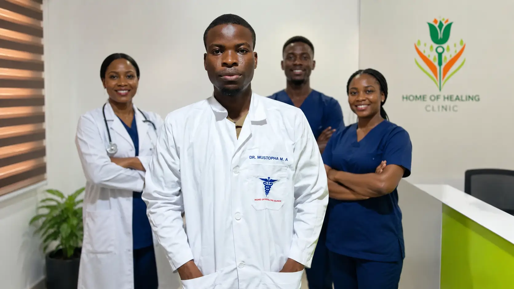 Doctor mustopha and team
